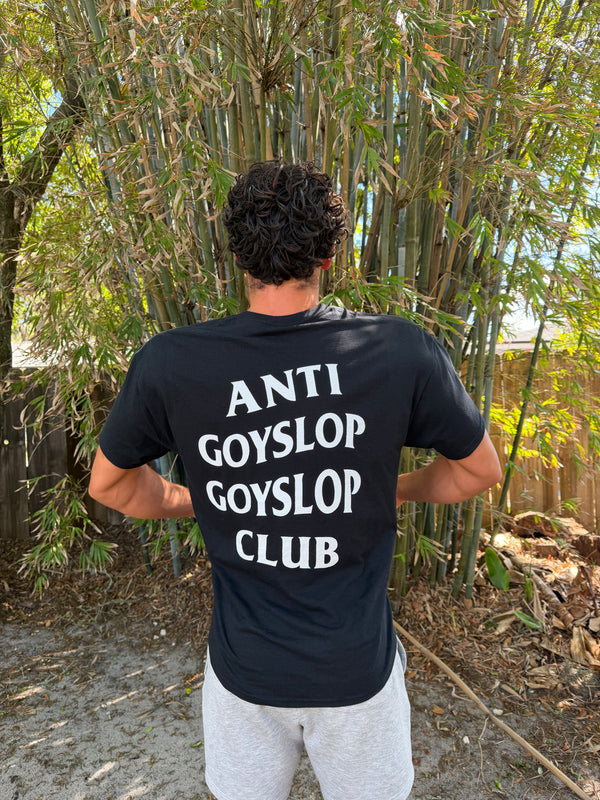 Anti Goyslop Club Tee — Front