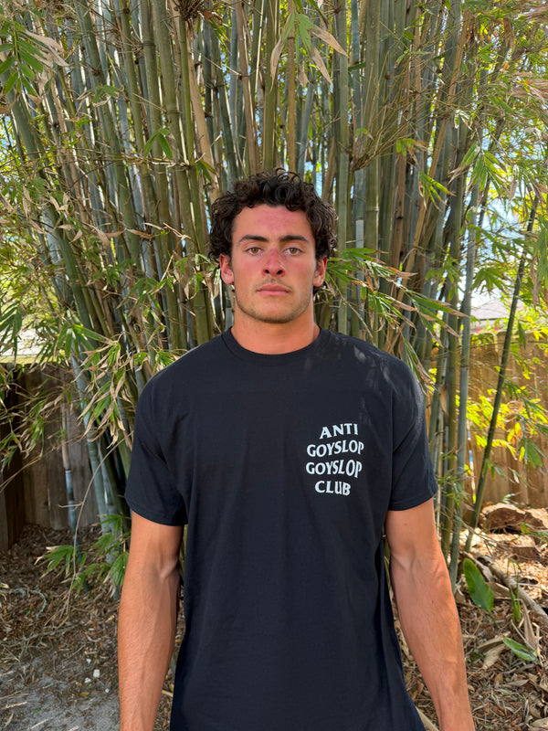 Anti Goyslop Club Tee — Back